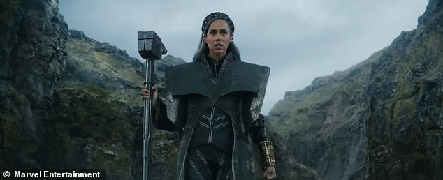 New Villain: Zawe Ashton stars in the latest Marvel villain Dar-Benn