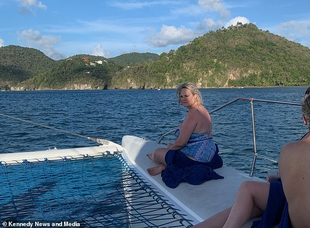 'It ruined what was a great holiday.  We were snorkelling, had lots of days out at different beaches and went to little islands,” said Tracy (pictured)