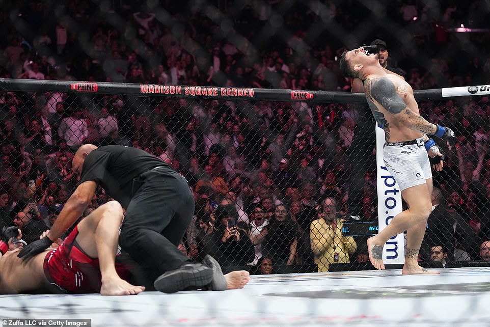 It took the Englishman just one minute and nine seconds to secure victory at UFC 295