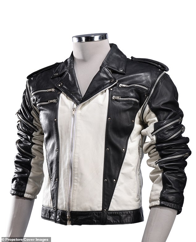 The iconic black and white jacket, worn in a Pepsi advert, sold for £250,000