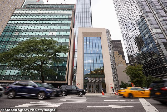 The 36-storey building opened in September 2021, opposite the United Nations