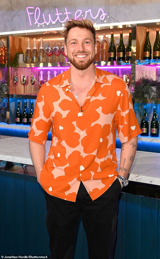 Suspicious: Made In Chelsea star Sam Thompson fueled speculation he would join the line-up after missing from his podcast with Pete Wicks this week, suggesting he had headed to Australia (pictured in August)