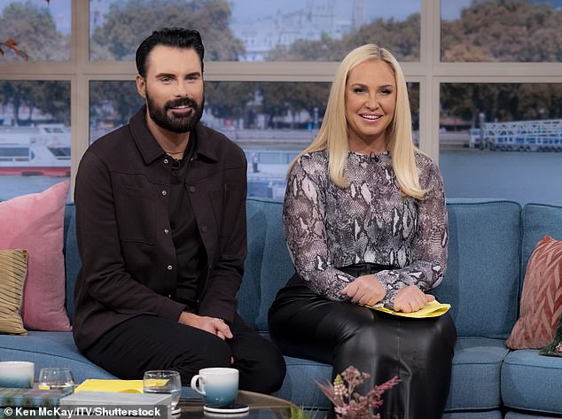 He's back: Rylan Clark has also enjoyed a stint back on the show alongside host Josie Gibson