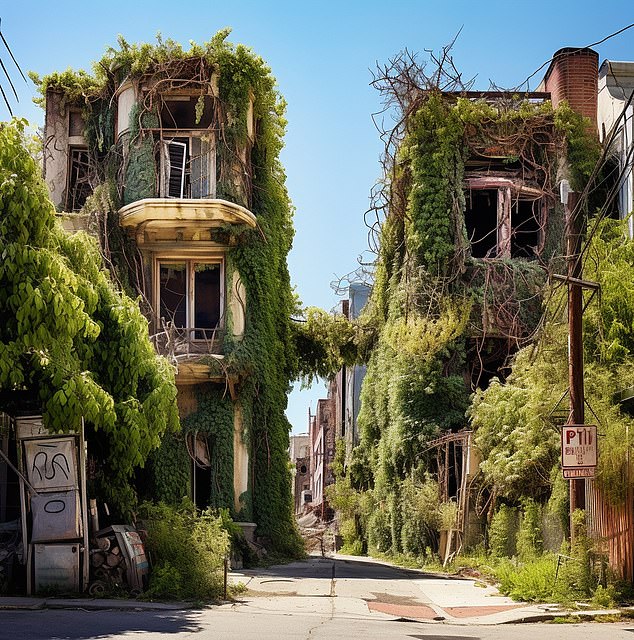 The absence of humans has made the city of angels a haven for the revival of nature