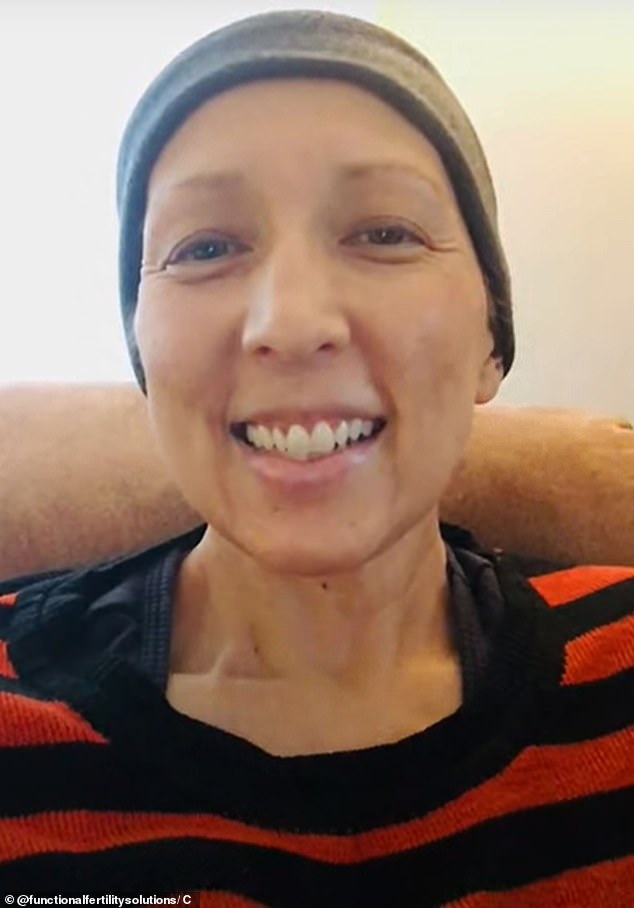 It took six rounds of chemotherapy to ensure Jaclyn's cancer cells were destroyed