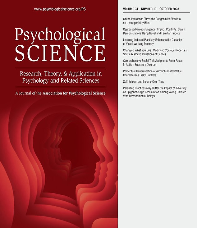 Other studies have found that angry people are more optimistic when it comes to analyzing risk, which can result in uncontrolled overspending.  Pictured is the cover of the journal Psychological Science