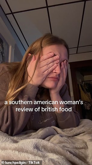 'I went to Great Britain.  I had a variety of food while I was there.  I was shown around by natives,” she said, emphasizing that everything she ate was not desirable