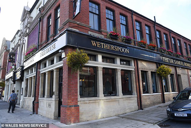 The mother noted that she went to a Wetherspoons pub and Toby Carvery, both popular restaurant chains