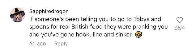 1699799717 331 American woman sparks furious debate after claiming all British food