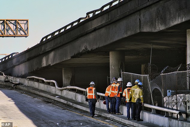 The California Department of Transportation is currently assessing the damage and the state may apply for federal assistance to repair the highway