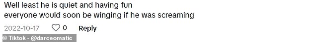 More than 1,700 comments were left from viewers who were impressed by the father's quick thinking or worried about the child coming into contact with germs