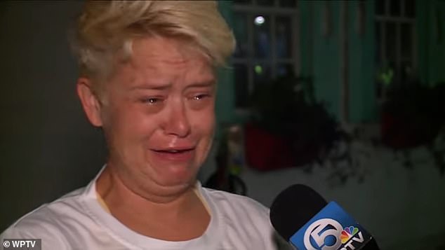 Pork Chop owner Kelly Jacobson cried as she told reporter, 'I need him'