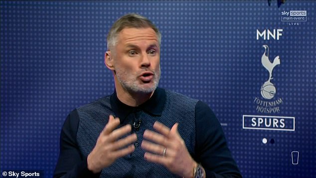 Jamie Carragher marveled at Palmer's performances and branded him Chelsea's 'main man'