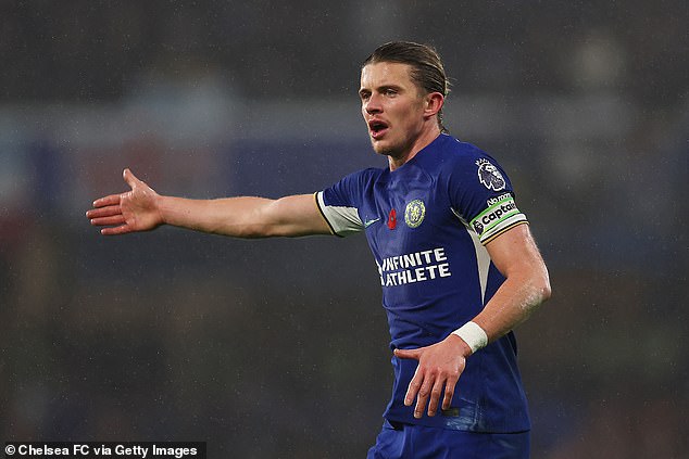 Conor Gallagher put in an energetic performance and played a role in Chelsea's third goal