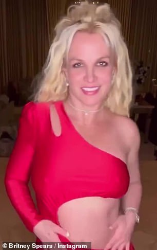 Britney Spears says she is 'grateful' to fans and readers after her memoir sold more than a million copies in its first week.  The 41-year-old singer was photographed on Instagram on Wednesday evening