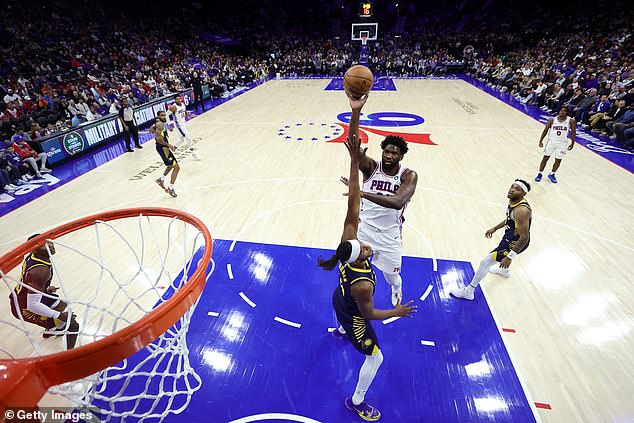 “We were all thinking about it ... we missed him tonight,” said Joel Embiid, who had 37 points