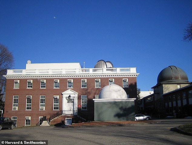 The Loeb Galileo Project Observatory recorded the boom using a giant, ultra-sensitive microphone (pictured) that it mounted on the roof of a building on Harvard's campus.