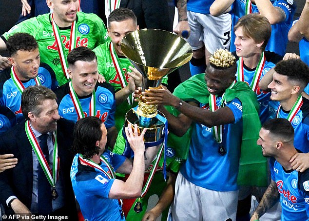 Osimhen helped Napoli to the Scudetto title last season and has been linked with a move to the Premier League