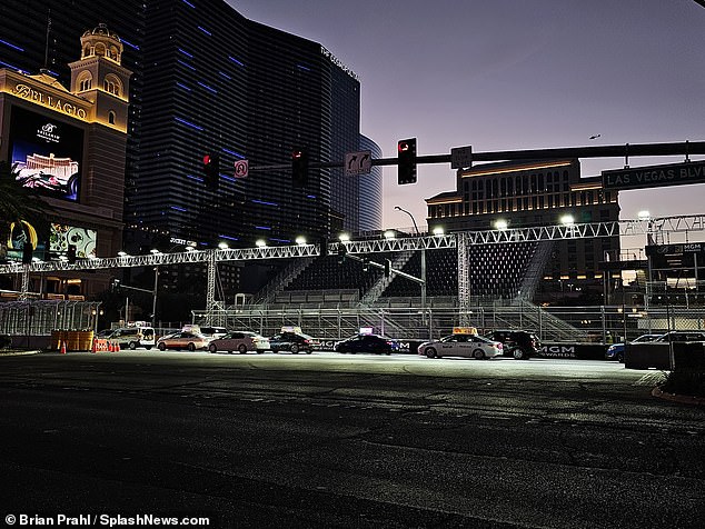 F1 organizers estimate it will cost $500 million to turn the iconic strip into a race track