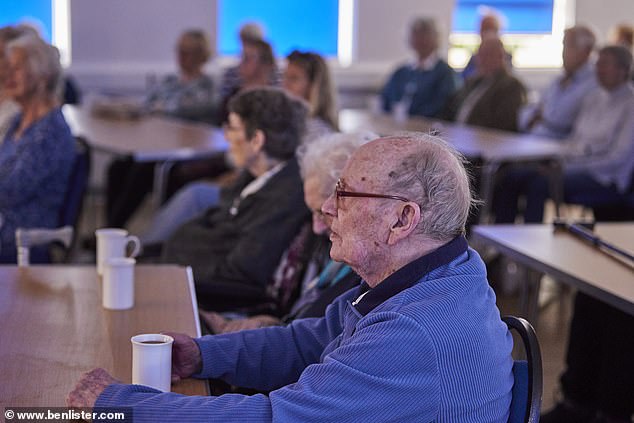 The film club, which runs on Sunday afternoons in the community center, seems to be a hit