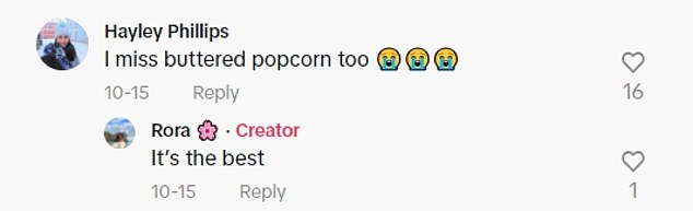 In one camp, there were those who agreed that butter popcorn is 'the best' – and were shocked to discover that it didn't exist in Britain