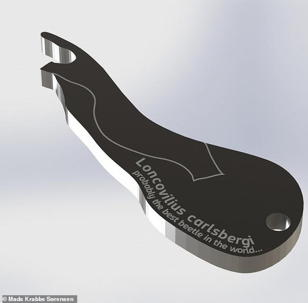 The researchers have designed a bottle opener in the form of an internal accessory, which they hope will go into production