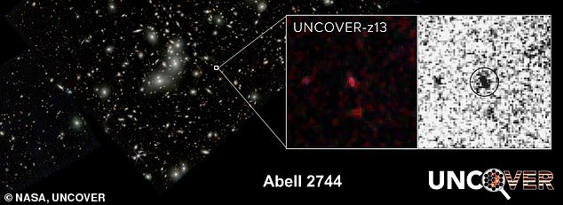 The James Webb Space Telescope has discovered a second ancient galaxy, Z-12, the fourth most distant galaxy ever seen.