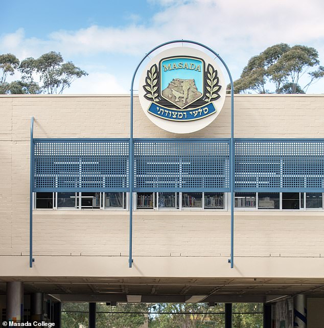 Masada College is a coeducational Jewish school in St Ives on Sydney's Upper North Shore (pictured)