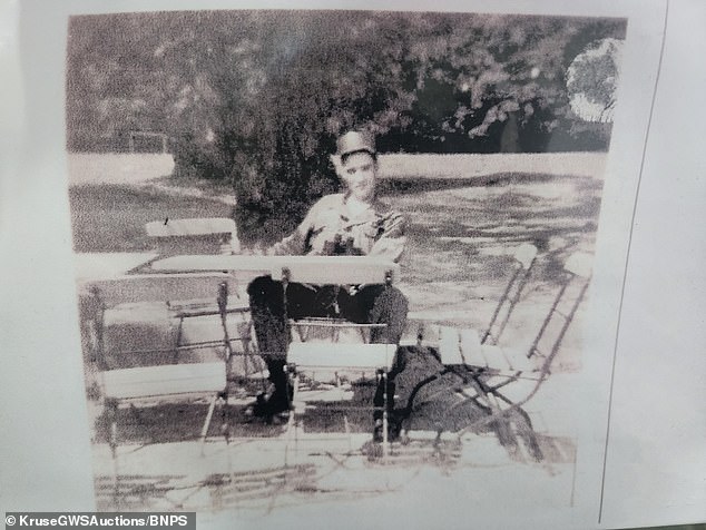 The photos and chair were later acquired by Rosemarie's friend and neighbor, Natalie Pech