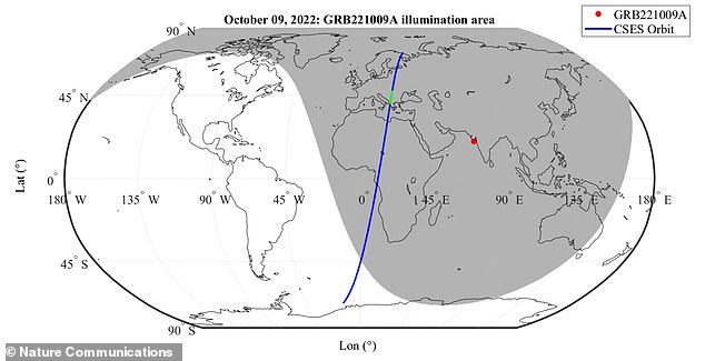 Researchers found evidence that on October 9 last year, Led 