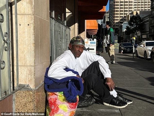 Marshall Davenport said he is having trouble filling prescriptions and getting medical care.  But he likes the idea of ​​a new skate park that the city opened just days before APEC, having done similar activities in the past.