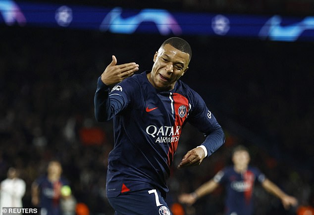 Kylian Mbappé has been in good goalscoring form for Paris Saint-Germain this season