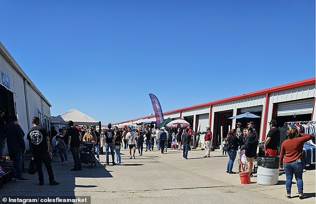 Cole's Antique Village & Flea Market in Pearland, Texas is the scene of Sunday's mass shooting