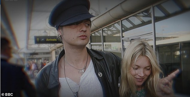 Iconic couple: Their tumultuous relationship played a major role in the rock 'n' roll excesses that defined Pete Doherty's chaotic life in the mid-2000s