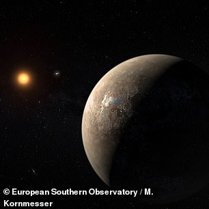 Proxima Centauri has planets in its habitable zone but lacks exoplanets, making delivery of prebiotics to comets unlikely