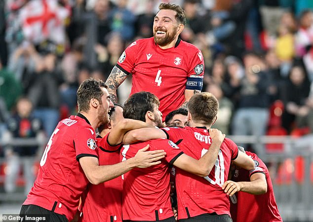 Georgia is looking to make it three home wins in three after beating Cyprus in October