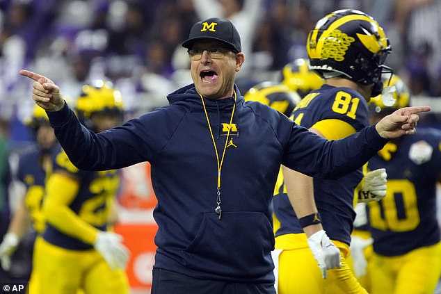 Jim has been suspended as Michigan's head coach for three games due to the scandal