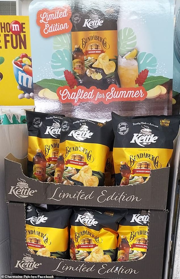 Australians were divided over whether the chips (above) were a 'step too far' or 'delicious', with many refusing to find out due to the $6 price