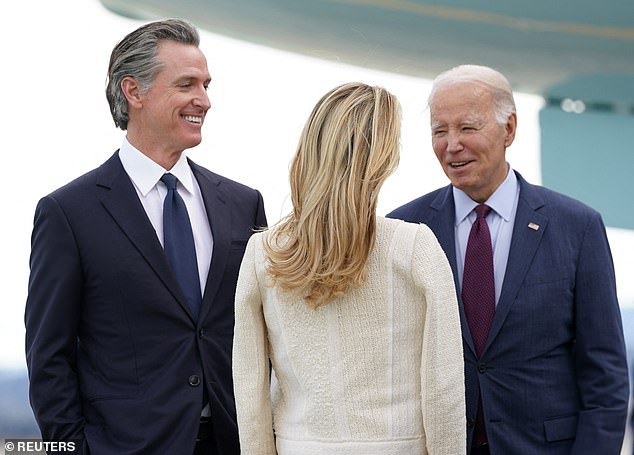 Newsom and his wife Jennifer will welcome Joe Biden to San Francisco on Wednesday for the APEC summit