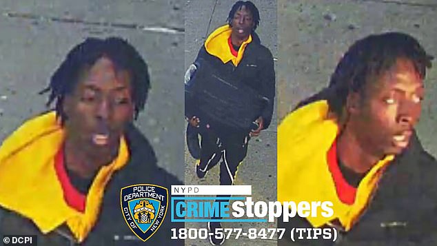 Authorities released photos of the third perpetrator and asked anyone with information to call the city's CrimeStoppers hotline