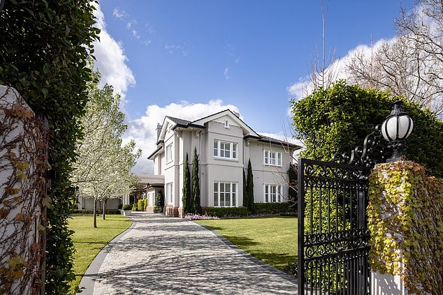 One sale Mr. Bragilevsky facilitated was a 1930s mansion on Ottawa Road that sold to Chinese buyer Xin Zhang for $21.5 million (pictured)