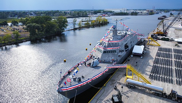 The USS Marinette was moored in Cleveland, Ohio when Volkle died