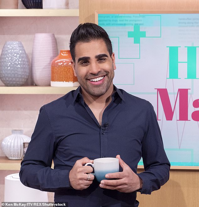 Taking a Time Out: Dr.  Ranj, 44, has revealed that Holly will return to screens in the future once she gets through the 'tough' spot she is in