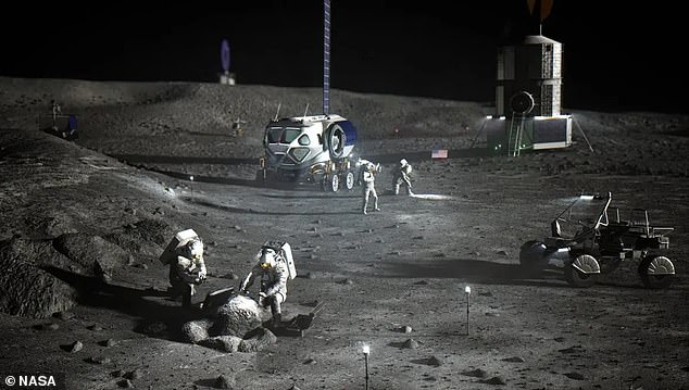 NASA's early Artemis missions should lay the foundation for bases on the moon later this decade (pictured is an artist's impression)