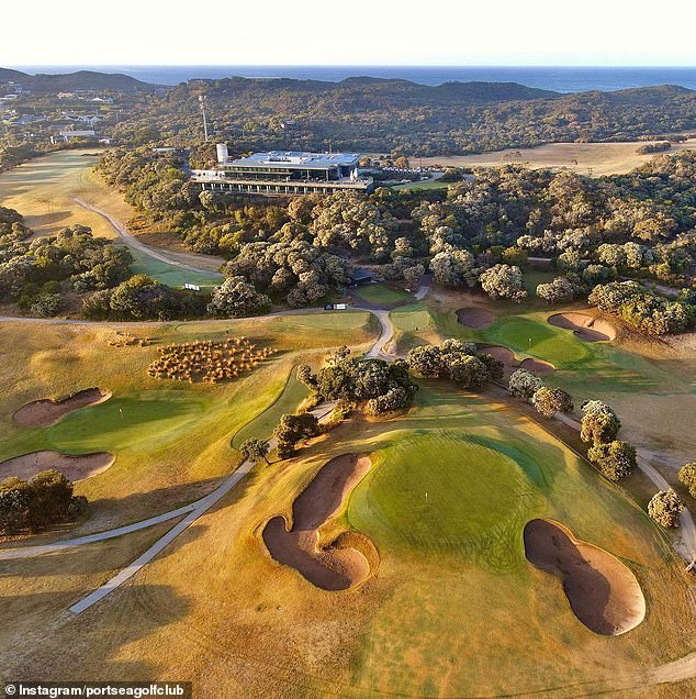 Portsea Golf Club (above) is one of Victoria's most elite clubs and the president said he would consider all applications