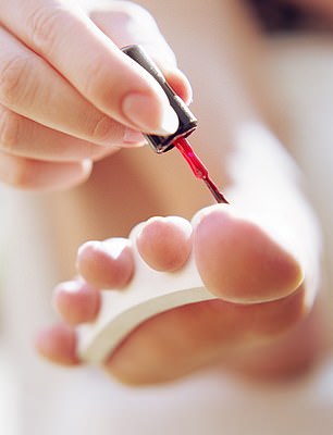 Toe spacers, or separators, are used during pedicures to keep nail polish from staining — but experts say they also serve a medical purpose