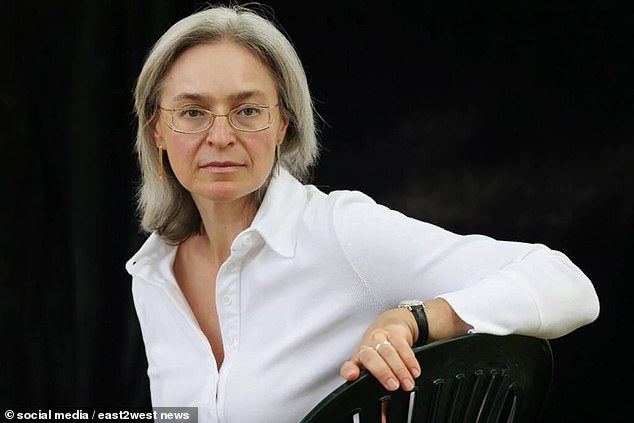 Anna Politkovskaya was shot dead in her apartment building in 2006, on October 7, on Putin's birthday, at the age of 48