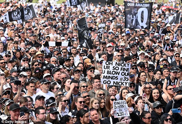 Footy supporters who attend matches in person will also welcome the change to what AFL CEO Andrew Dillon called the league's 