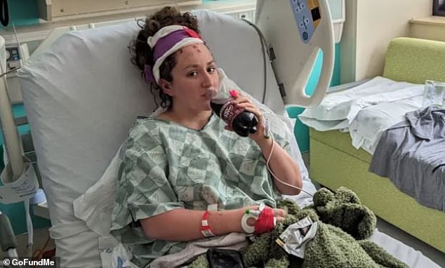 McKane's husband, Chandler McKane, set up a GoFundMe page for her and said she suffered seven stab wounds, a spinal fracture and a pneumothorax.