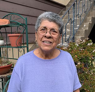 Cathy Livas, 78, (pictured) and her 56-year-old son with special needs live in the third household that is part of their Hartsook Tenants union